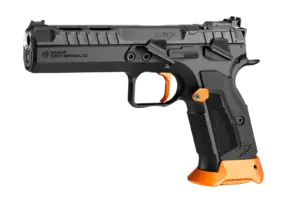 CZ TS3 Orange Sportpistole für IPSC und USPSA Limited Optic